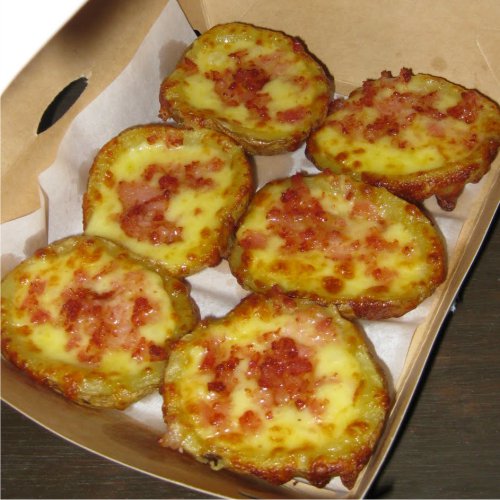 Twice Baked Potato Halves By Yellow Cab